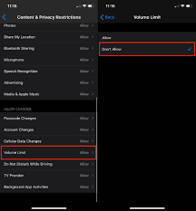 Then press the center button on your ipod. How To Lock Or Restrict Volume Control On Your Kids Iphone Or Ipad Appletoolbox