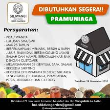 Loker bank loker bumn loker swasta loker pabrik. Halo Sobatsiliwangi Ayo Bergabung Lokerjakarta Info Facebook
