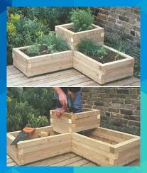 Diy Ecke Holz Pflanzer Angehoben Garten Bett 20 Diy Angehoben Garten Bett Ideen Instruk Erhohte Gartenbeete