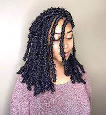 Amazon Com Elighty Butterfly Bob Locs Distressed Faux Locs Pre Twisted Braids Crochet Braids Faux Locs Hairstyles Braid In Hair Extensions Twist Braids