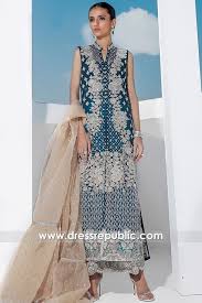Pakistani wedding dresses online, samar designer wants to create a floor with quite overwhelming fashion styles, by keeping the view of fashion lovers and the latest pakistani fashion designers. Pakistani Indian Wedding Guest Dresses Formal Evening Wear Dresses