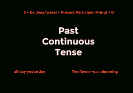 Rumus simple present continuous tense. Past Continuous Tense Pengertian Rumus Fungsi Ciri Dan Time Signal