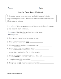 Englishlinx Com Nouns Worksheets Plurals Nouns Worksheet Singular And Plural Nouns