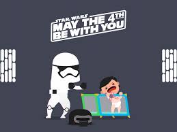 Even star wars day was awarded with various funny memes. Happy Star Wars Day Everyone By Rob Diaz On Dribbble