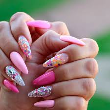 Using acrylics is one of the most versatile nail techniques, there are 11 main acrylic nail procedures: Lovely And Cute Acrylic Nails Naildesignsjournal Com
