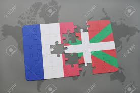 Tva incluse, hors frais de livraison. Casse Tete Avec Le Drapeau National De La France Et Le Pays Basque Sur Une Carte Du Monde Arriere Plan Illustration 3d Banque D Images Et Photos Libres De Droits Image 60442919