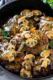 Place patties in the air fryer and set temperature to 400. Salisbury Steak With Mushroom Gravy Cafe Delites