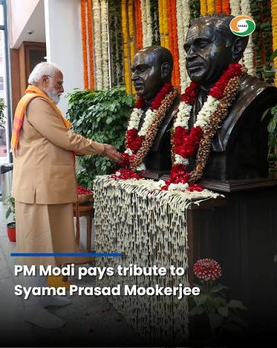 Nation Pays Tribute As PM Modi Commemorates Syama Prasad Mookerjee’s Sacrifice