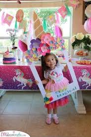 Simple 7 Year Old Boy Birthday Party Ideas At Home Photo Frame Gifts For 7 Year Old Girls Unicorn Birthday Party Decorations Unicorn Themed Birthday Party Unicorn Birthday Parties