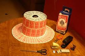 This is a fairly simple way to make a top hat. Party Top Hat Made Of Playing Cards 10 Steps Instructables
