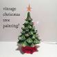 vintage christmas tree painting with suzaluna event image