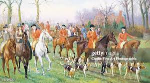 111 Fox Hunt Around 1900 Stock Photos, High-Res Pictures, and Images - Getty Images