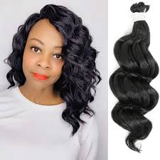 Hairstyles like this might require some time to complete depending on your natural texture, but it's an. Amazon Com 7 Packs Ocean Wave Crochet Hair Pre Looped Curly 8 9 Inch Black Ocean Wave Braids Deep Wave Crochet Hair Synthetic Hair Wavy Short Ocean Wave Braiding Hair For Women 8inch 2 Beauty