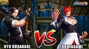 The king of fighters series started out as a crossover fighting game,. Tas Vs Kyo Kusanagi Vs Iori Yagami Kof98 Combo Youtube