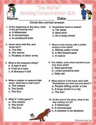 Super hands on and concrete ideas! You Matter Book Study Quiz Writing Prompts Bookmarks Tpt