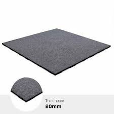 So when cleaning it for instance, you'll need the best mop to clean rubber gym floor. X Connect Premium Rubber Gym Flooring Tile 20mm 1m X 1m Stone Grey Easy Clean Ebay