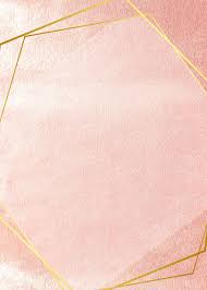 Black Background With Rose Gold Border Download Premium Illustration Of Golden Frame On A Pink Concrete Wall Concrete Wall Floral Border Design Framed Wallpaper