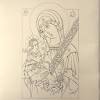 Religious coloring pages for adults. 1