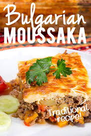 Bulgarian Moussaka Pumpkin Recipes Healthy Bulgarian Moussaka Recipe Bulgarian Recipes