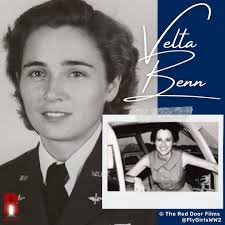This #ThrowbackThursday we are remembering #WASP Velta Haney Benn, 44-W-7.  Benn was born in Vienna, Virginia,with an undeniable love for flying. When  she discovered that the United States needed military pilots, and