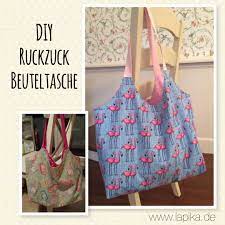 Die bunten jerseydruckknöpfe habe ich hier zum ersten mal ausprobiert. Diy Ruckzuck Beuteltasche Lapika