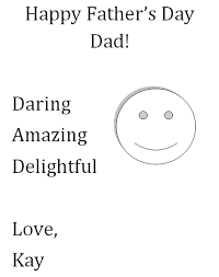 Acrostic poems are a great way to personalize a father's day card or message. Happy Father S Day Acrostic K 5 Technology Lab