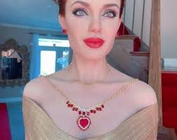 Rubino vintage in oro 18 carati/18 carati con rubino a taglio marquise e  diamanti a taglio brillante • Anello di dichiarazione realizzato su misura  • Taglia N UK/6,5 US • Non marchiato