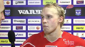 Eric Björk i Falun efter förlusten mot Warberg