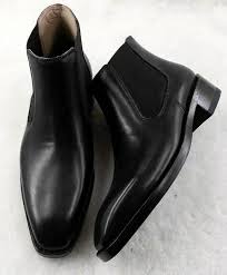 Buy men's leather chelsea boots and get the best deals at the lowest prices on ebay! Handmade Chelsea Black Pure Leather Ankle Boots For Men S In 2021 Chelsea Boots Men Mens Leather Boots Boots Men