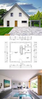 Moderne Einfamilienhaus Architektur Mit Satteldach Design Carport Fertighaus Massiv Bauen Grundriss Amerikanisch Haus Ico Haus Fertighaus Massiv Massivhaus