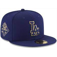 New Era Los Angeles Dodgers Team On Metallic 59fifty Cap 35 Liked On Polyvore Featuring Men S Fashion M Hats For Men Mens Hats Fashion Mens Hats Baseball