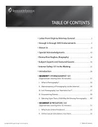 TABLE OF CONTENTS