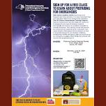 Free Emergency Preparedness Training at CCHS