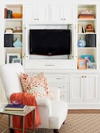 Hgtv On How To Blend A Big Screen Tv Into The Decor Home Family Room Family Living Rooms