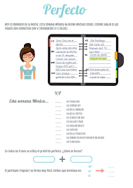 Gramatica En La Clase De Espanol Clase De Ele Material Para La Clase De Espanol Preterito Perfecto Ejercicios De Espanol Aprender Espanol