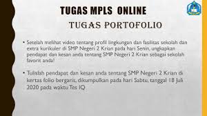 Smp negeri 2 kledung berdiri pada tahun 2003 dengan sk bupati temanggung no. Vidio Ruang Belajar Smp Negeri 2 Krian