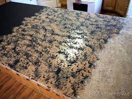 Paint laminate tops to make them look like granite, using your creative chops to produce beautiful, durable results you'll be proud to. Remodelaholic Countertop Makeover With Giani Granite Paint Refinishing Kit Countertop Makeover Giani Granite Refinishing Kit