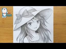 Expression in the eyes is shown by the outer shape of the lids, the placement of the irises, how much of the whites of the eyes are visible, and how closed or open the eye is. How To Draw Basic Anime Girl Without Drawing A Circle Youtube