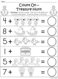 Counting On Addition Kindergarten Math 1st Grade Math Addition Worksheets Addition Kindergarten Kindergarten Addition Worksheets