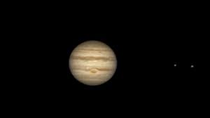 * even seen through a small telescope or pair of binoculars, jupiter looks like a real world, displaying a faintly banded disk quite unlike the tiny, brilliant image of a star. Solar System Through My Telescope Youtube