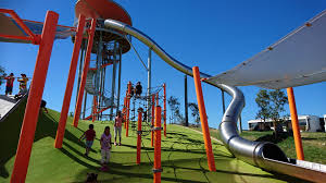 It S The School Holidays And We Went To Check Out The New Altrove Hilltop Park At Schofields Which Opened To The Public On 8 Parks In Sydney Hilltop Playground