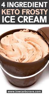 Sugar Free Keto Chocolate Frosty Ice Cream Best Dessert Recipe Ever Recipe Best Dessert Recipe Ever Keto Dessert Recipes Keto Dessert Easy