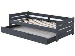 Lits superposés antonio 2x90x190cm armoire tiroir lit gigogne pin blanc anthracite l244 x p96 x h160 cm rangements pratique sommiers inclus et matelas inclus. Lit Gigogne 90x190 Cm Gaudi Pas Cher C 39 Est Sur Conforama Fr Large Choix Prix Discount Et Des Offres Exclusive Bedroom Redesign Home Furniture Design