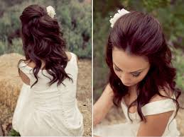 Because you have so much to also, highlights on your hair will also add to the effect of your hair. Wedding Hairstyles For Long Curly Hair Half Up Half Down Hairstyles Vip