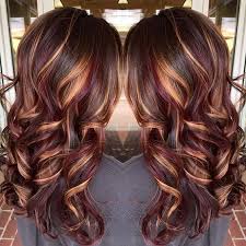 Burgundy brown hair with bold red highlights. 25 Brown Hair With Highlights Ideas Worth Copying Belletag