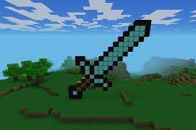 To make it, combine a diamond sword and a netherite ingot in a smithing table. How To Make A Diamond Sword Minecraft Pixel Art B C Guides