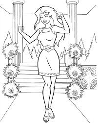 Make a coloring book with wonder woman logo for one click. Happy Wonder Woman Coloring Page Free Printable Coloring Pages For Kids