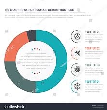 Simple Modern Pie Chart Infographics Stock Vector Royalty