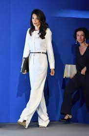 Amal alamuddin clooney has style and smarts in spades. Amal Clooney Style Photos Best Amal Clooney Outfits