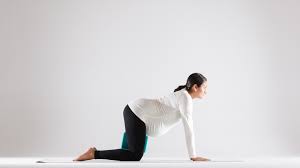 Stretches the hips, arms, thighs and arms. 5 Empowering Prenatal Yoga Poses